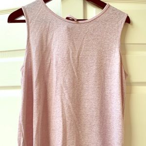 Lavender Old Navy top with tie back